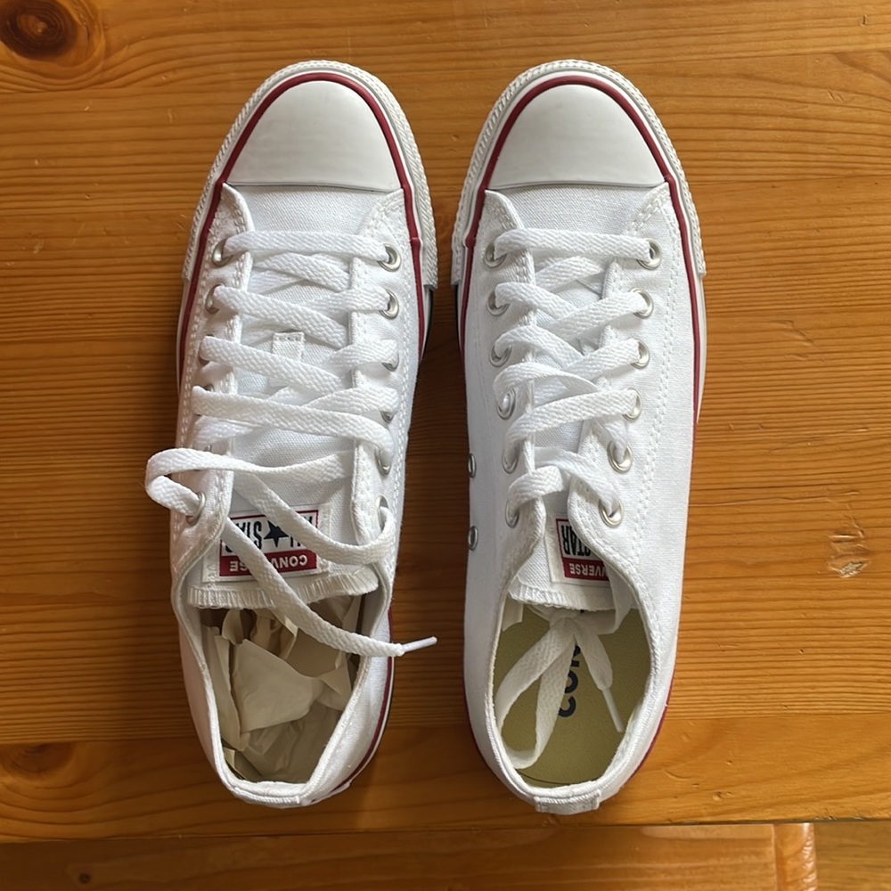 White Converse All Star Sneakers